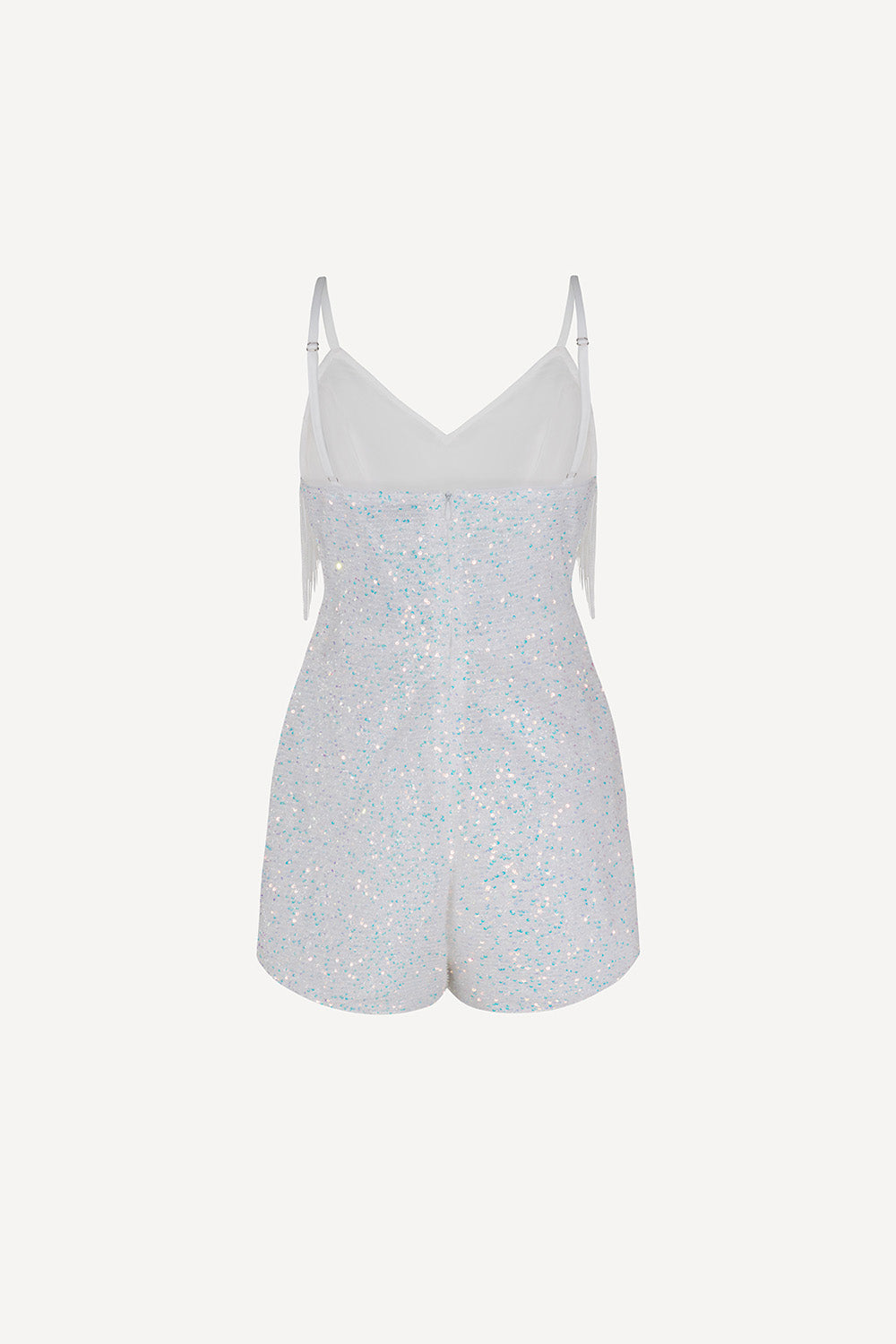 Bon Bon playsuit in fire red