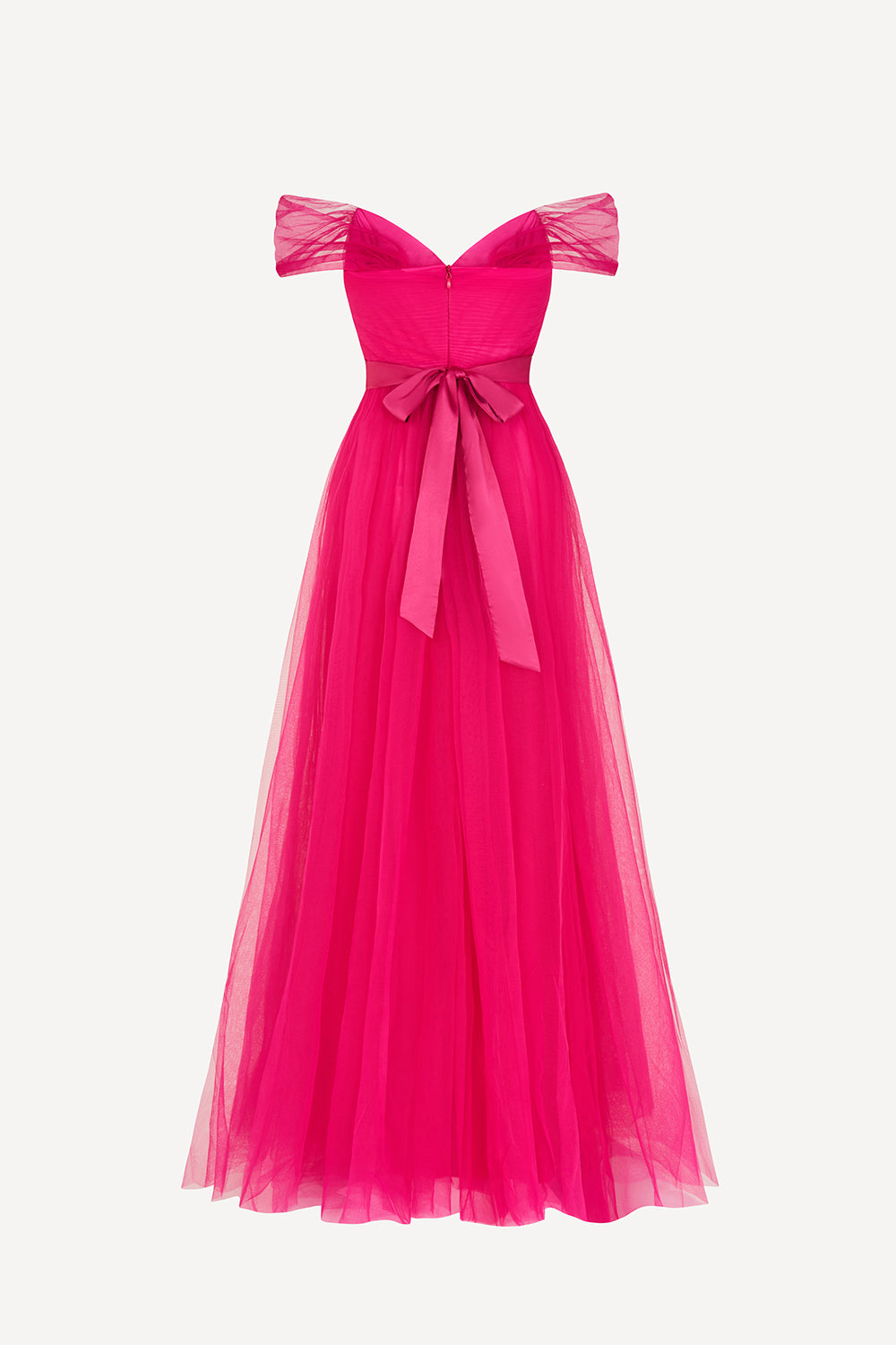 Fairytale gown in hot pink