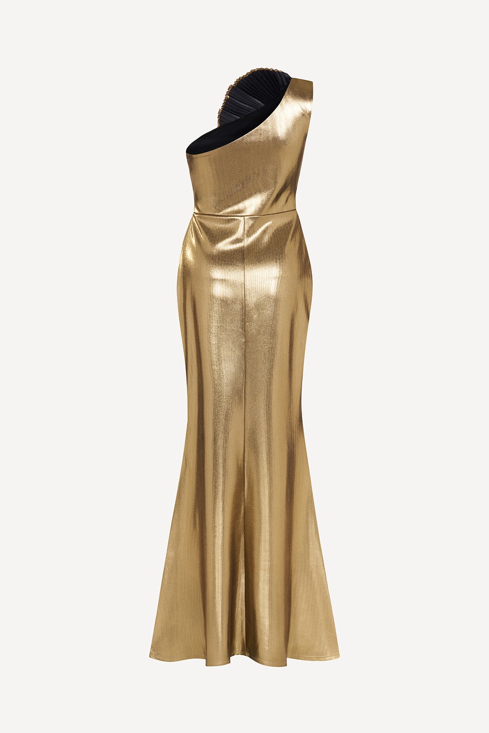 The golden maxi dress