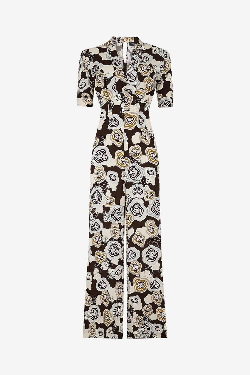 Mabel jumpsuit in brown Cloudflower