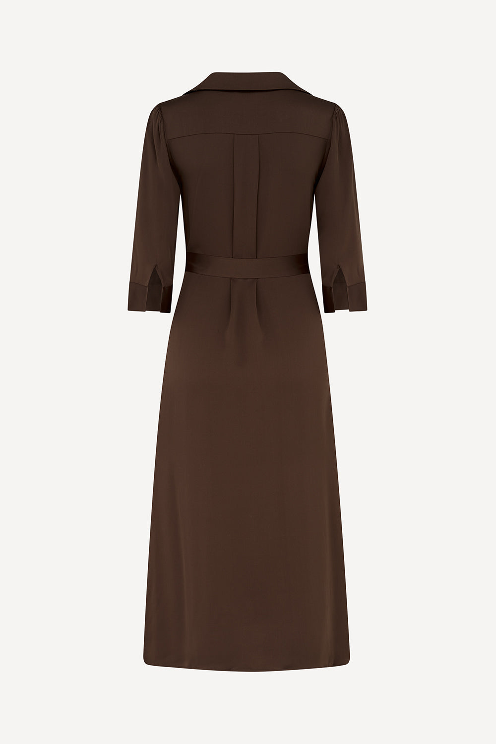 Vera shirt dress in brown