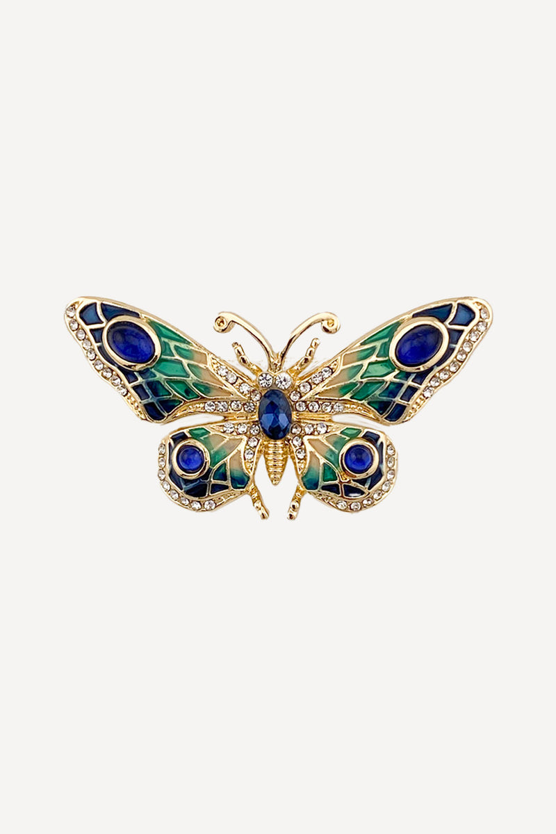 Deco Butterfly brooch