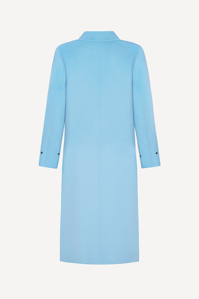 Million dollar baby coat in sky blue