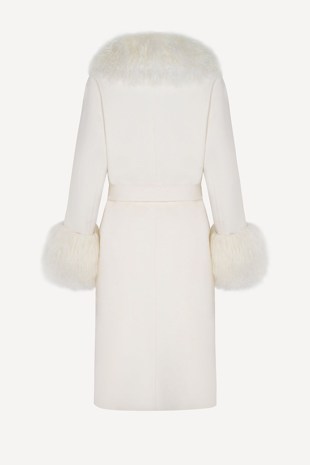 Million dollar baby coat in winter white