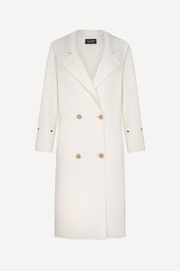 Million dollar baby coat in winter white