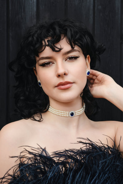 Sapphire Princess Diana Inspired Necklace | Pretty Eccentric