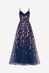 Midsummer dream tulle gown in navy