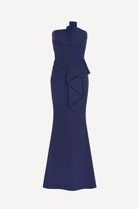 Hudson maxi dress in navy