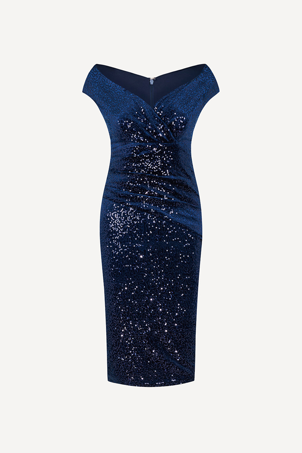 Midnight Blue Fitted Sequin Dress | Pretty Eccentric - Pretty Eccentric Midnight Blue Fitted Sequin Dress | Pretty Eccentric - Pretty Eccentric