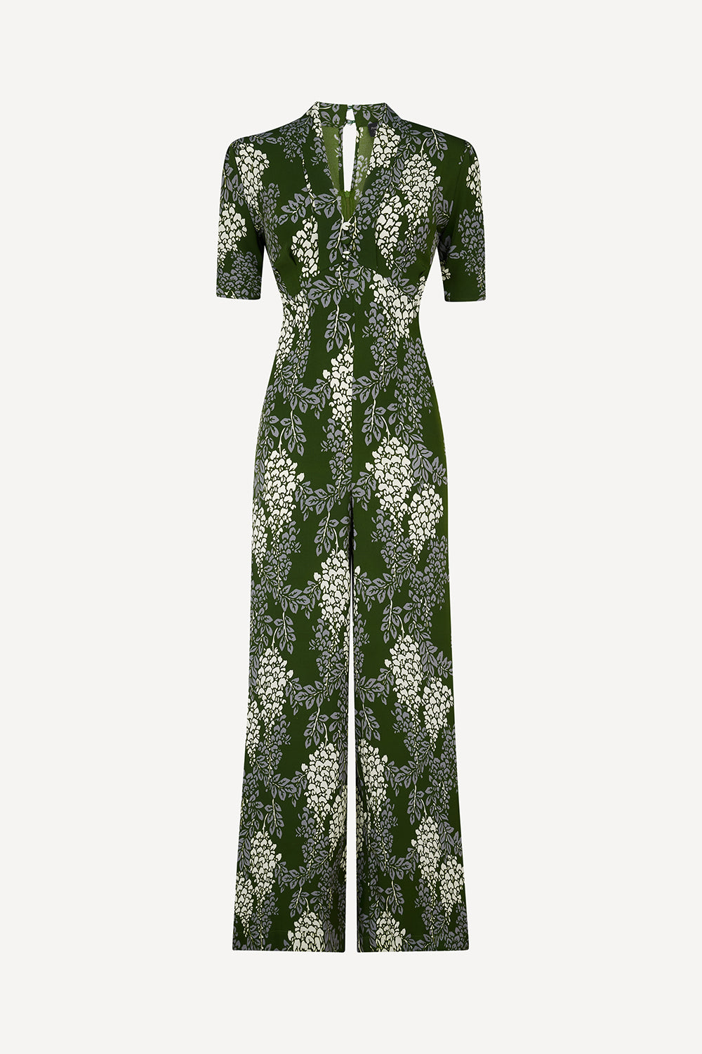 Mabel jumpsuit in khaki Wisteria