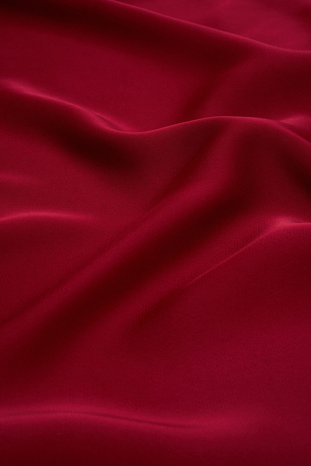 Aurelia red satin slip dress