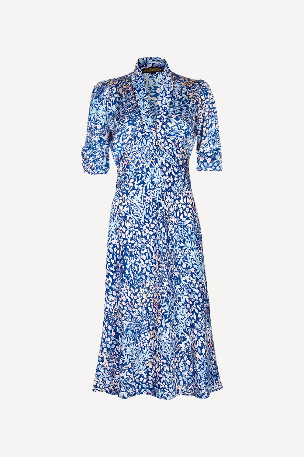 Sable dress in blue floral