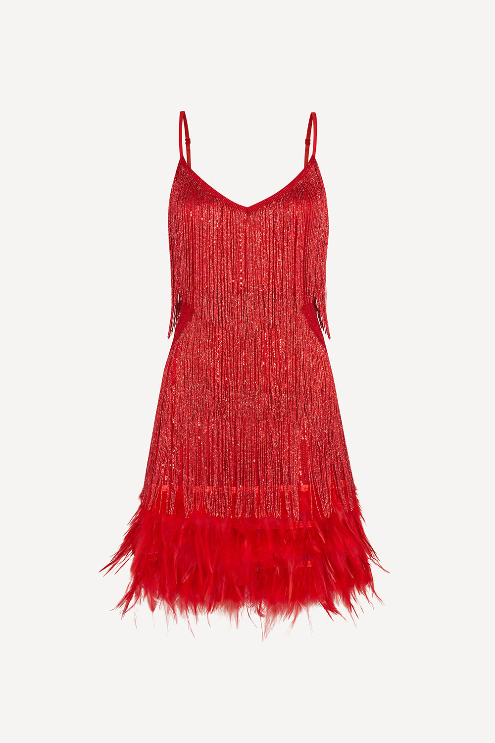 Red 1920s Gatsby Flapper Dress | Latin Dance Dress | Pretty Eccentric Red 1920s Gatsby Flapper Dress | Latin Dance Dress | Pretty Eccentric