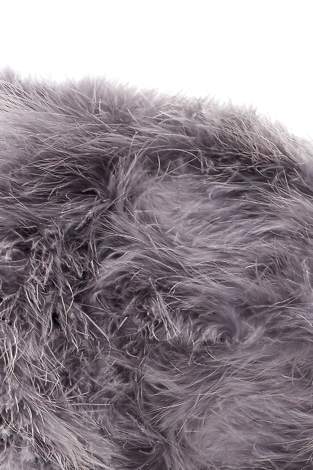 Ostrich feather bolero in grey Vintage Clothing Pretty Eccentric