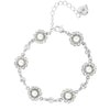Pearl flower bracelet